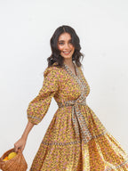 Jenna  yellow Dress