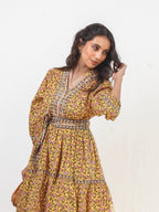 Jenna  yellow Dress