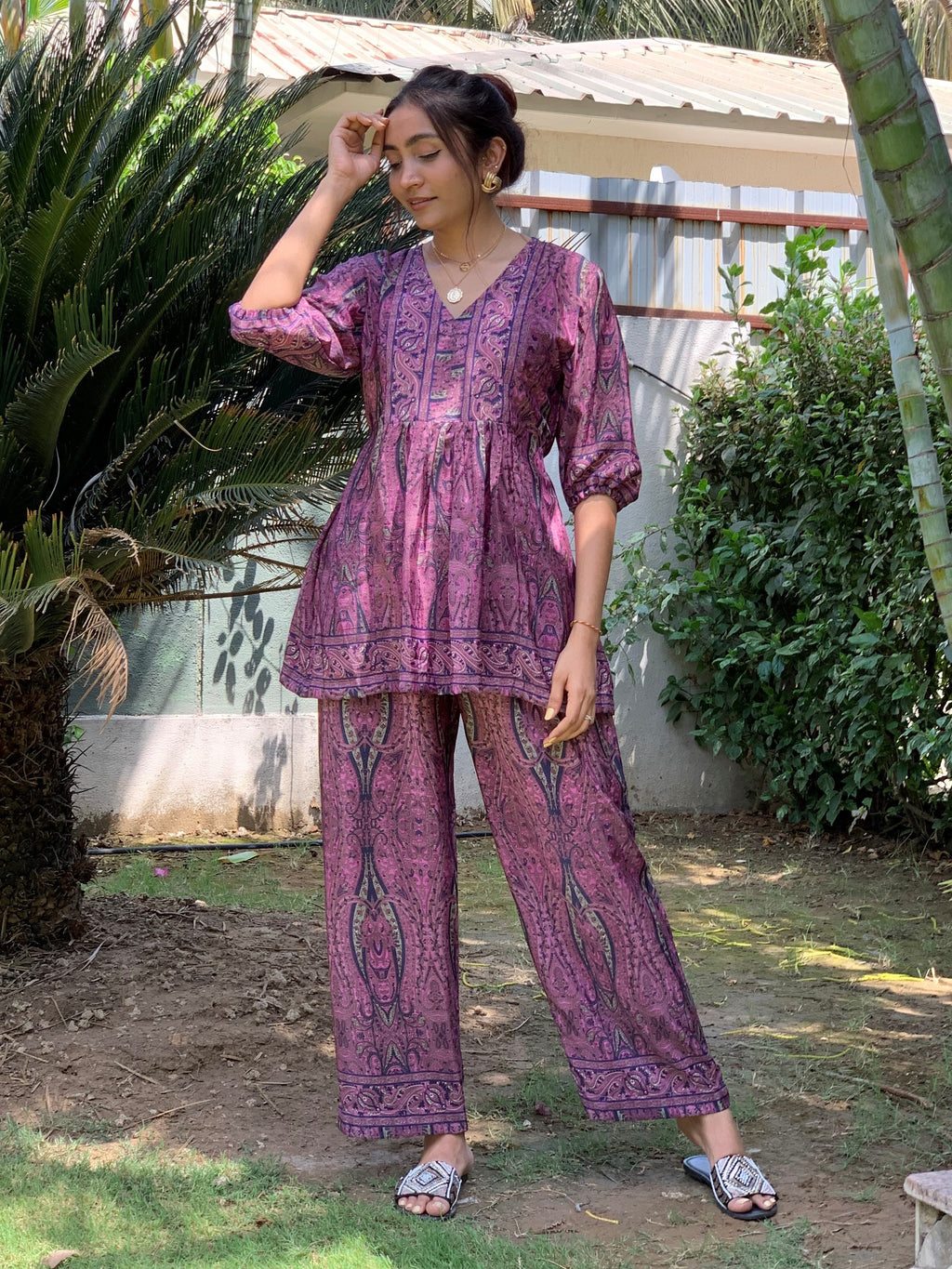 Purple Co-Ord Set