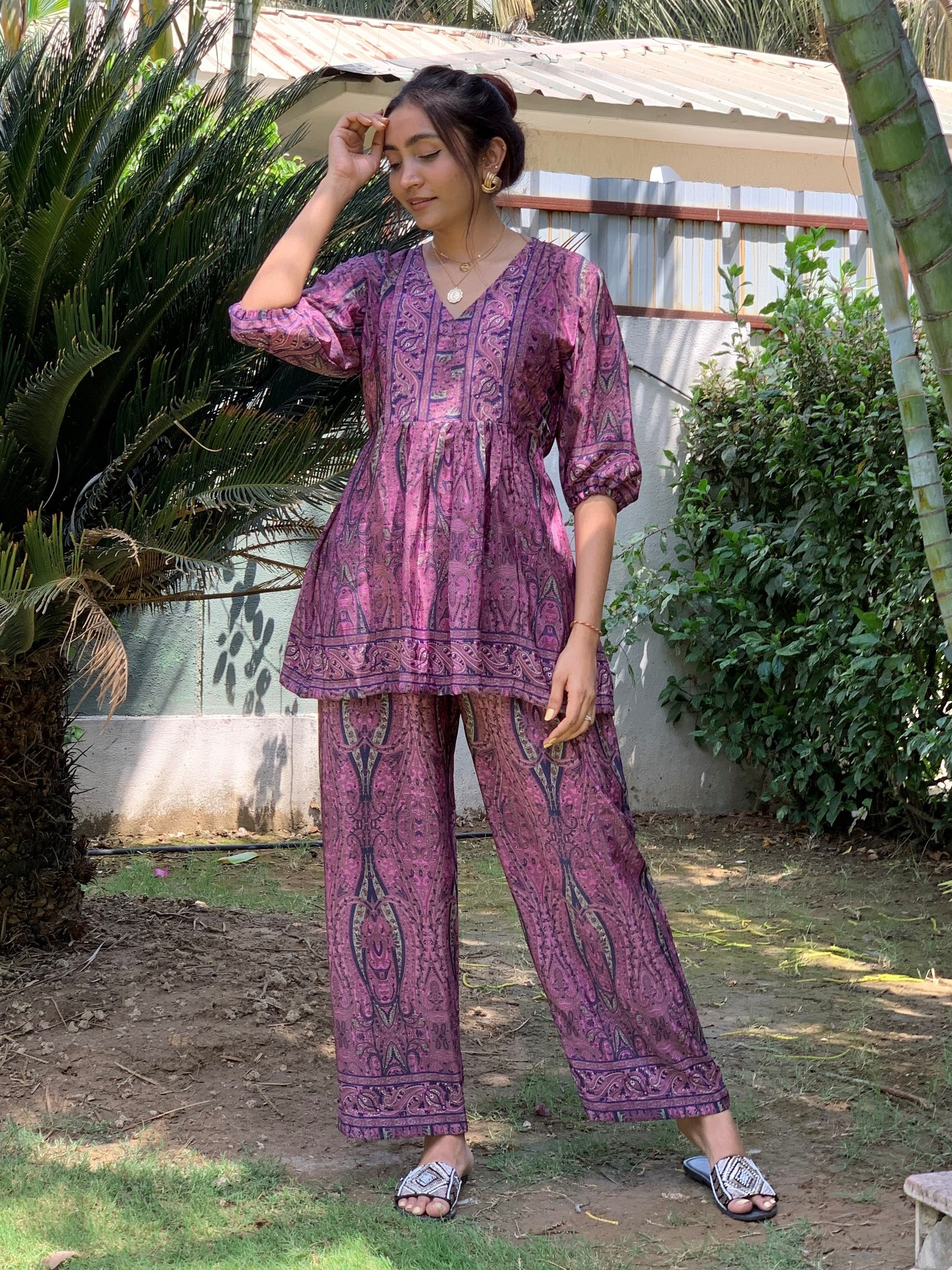 Purple Co-Ord Set