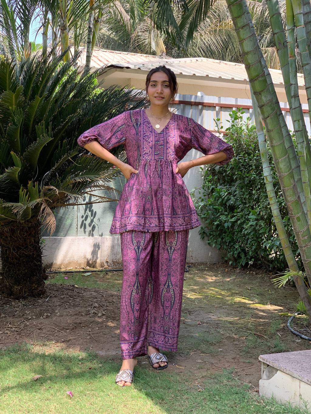 Purple Co-Ord Set
