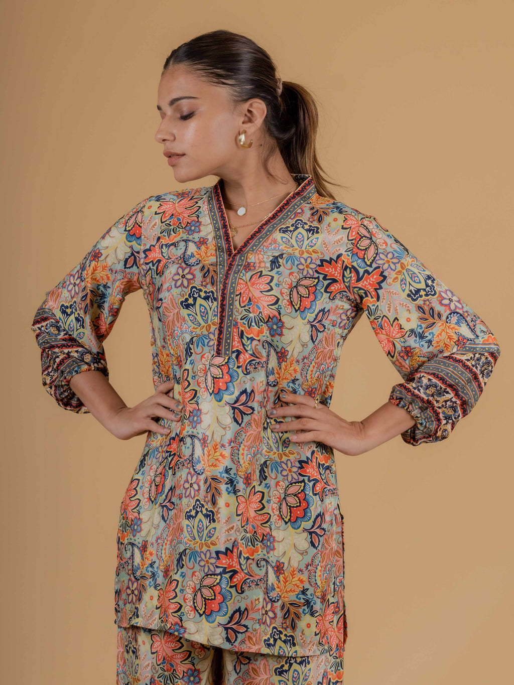 Multi Color Co-ord set