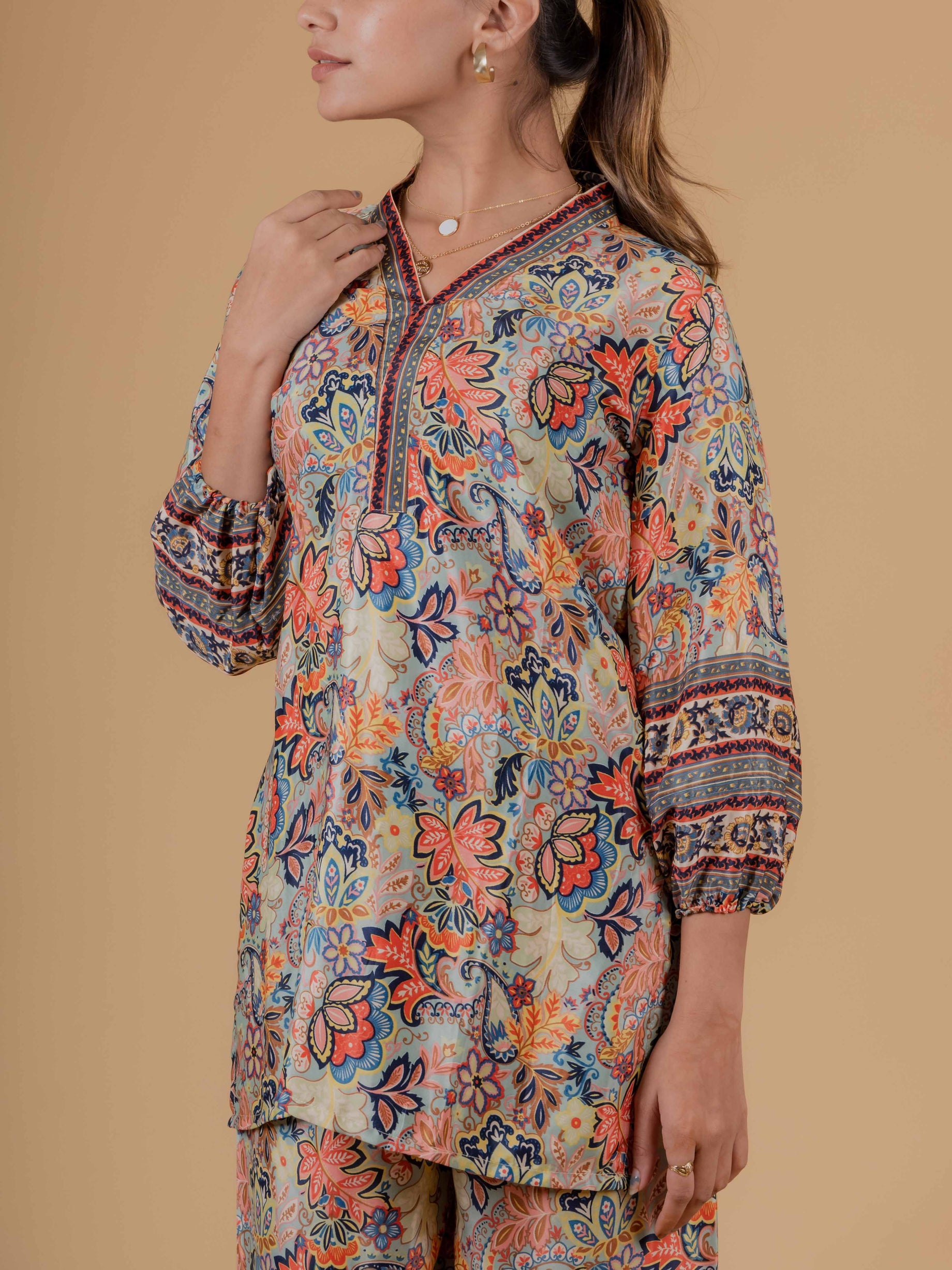 Multi Color Co-ord set